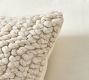 Chunky Sweater Knit Outdoor Pillow