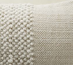 Delonee Handwoven Outdoor Lumbar Pillow