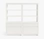 Dillon Bookcase with Storage Wall Suite (72")