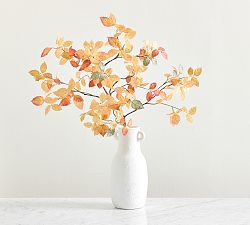 Faux Yellow Beech Leaf Branch
