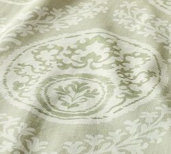 Lena Medallion Organic Cotton Tablecloth