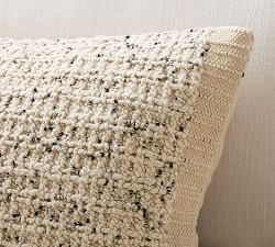 Mae Textured Lumbar Pillow Cover