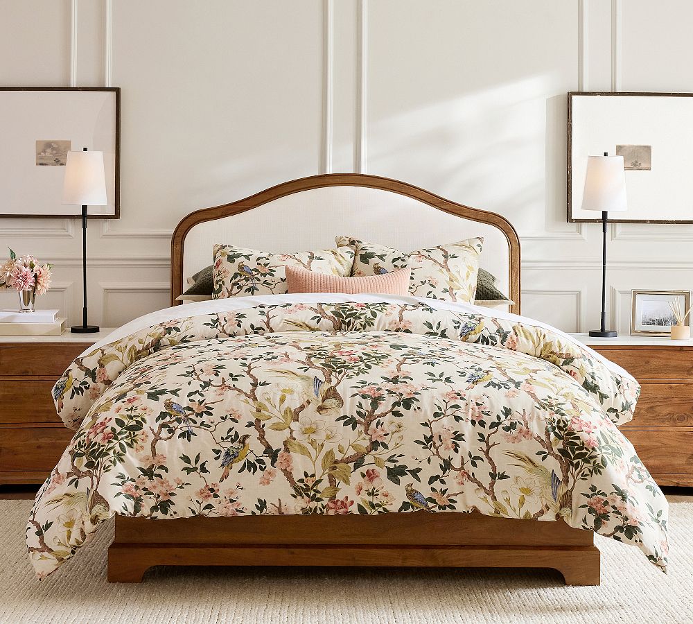 Nola Songbird Comforter - Ivory, Full/Queen