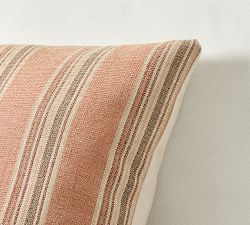 Oberlin Striped Outdoor Pillow