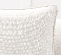 Willa Textured Fringe Pillow Cover