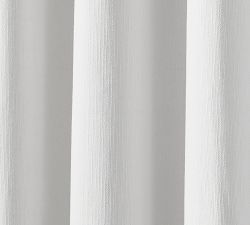 Cotton Linen Textured Blackout Curtain