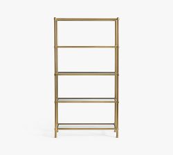 Everson Etagere Metal Bookcase - Thumbnail 5