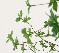 Faux Potted Gypsophilia Tree