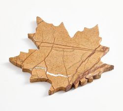 Maple Leaf Marble Cheeseboard