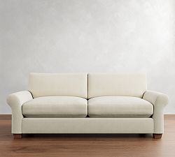 Open Box: PB Comfort Modern Roll Arm Sofa (67&quot;-102&quot;)
