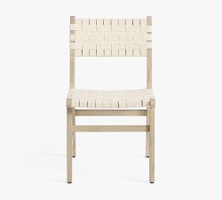 Abbott Acacia Woven Outdoor Dining Chair