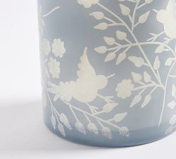 Etched Glass Candle - Framboise &amp; Tangerine