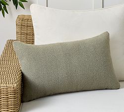 Modern Farmhouse Outdoor Lumbar Pillow