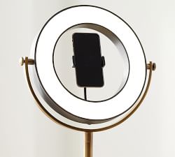 Reese iLED Ring Light Task Floor Lamp (67")