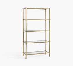 Everson Etagere Metal Bookcase (39")