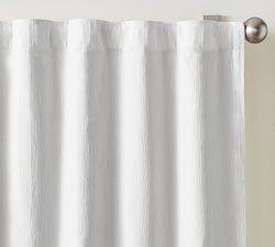 Cotton Linen Textured Blackout Curtain