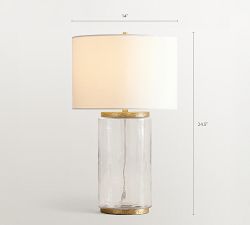 Dalton Recycled Glass Table Lamp