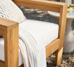 Malibu Teak Outdoor Lounge Chair
