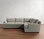 Townsend Square Arm 3-Piece Sectional (113")