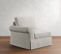 Build Your Own PB Comfort Roll Arm Slipcovered Sectional