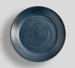 Open Box: Larkin Outdoor Melamine Salad Plates, Set of 4 - River Blue