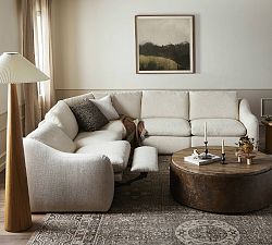 Cindy Upholstered Power Reclining Sectional (215.5")