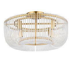 Ranae Glass Round Flush Mount (20")