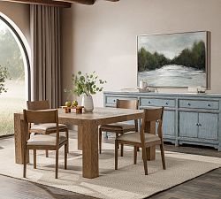Adriane Reclaimed Oak Square Dining Table (60")