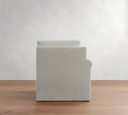 Build Your Own Cameron Modern Roll Arm Slipcovered Sectional