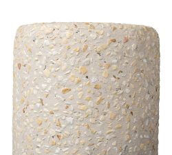 Adiana Terrazo Round Outdoor End Table (14.5")