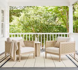 Marina Cane Outdoor Lounge Chair