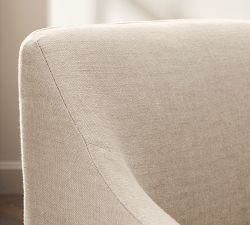 Maxine Slope Slipcovered Dining Armchair