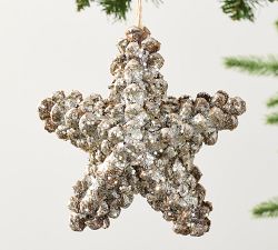 Pinecone Star Ornament