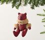 Plaid Bear Ornament