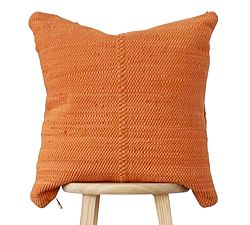 Open Box: Charley Handwoven Cotton Pillow Cover, 20" x 20" - Clay