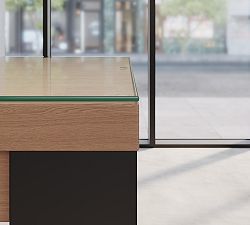 Harlow Glass Communal Table Top