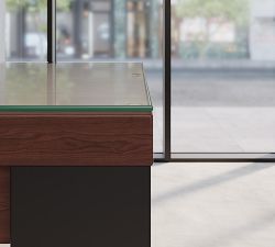 Harlow Glass Communal Table Top