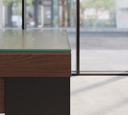 Harlow Glass Communal Table Top