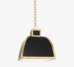 Open Box: Dalton Pendant - Brass/Matte Black