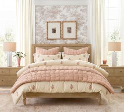 Mira Ribbed Ceramic Table Lamp (27")