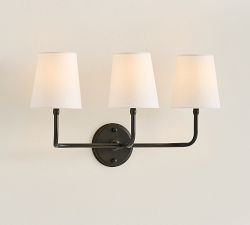 Sansome Metal Triple Sconce (22")