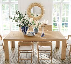 Blair Herringbone Dining Table (86")