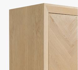 Blair Herringbone Tall Storage Cabinet (42")