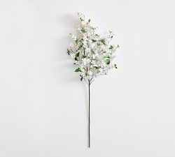 Faux Oversized Blooming Dogwood Branch