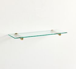 Everson Floating Glass Shelf