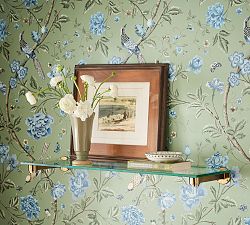 Everson Floating Glass Shelf