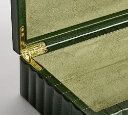 Finley Leather Jewelry Box