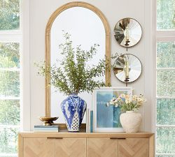 Faux Mini Green Leaf Branch