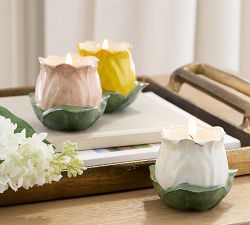 Vintage Tulip Candle - Flower Market