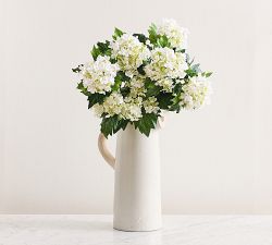 Faux White Lace Hydrangea Bundle